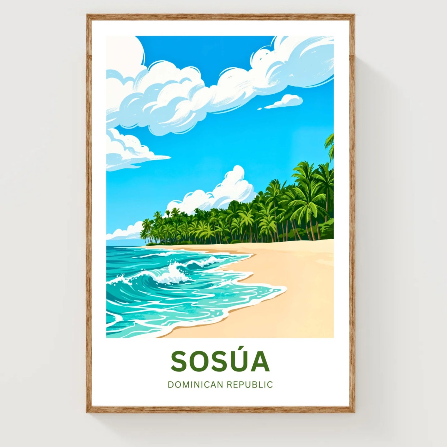 Sosúa Travel Poster