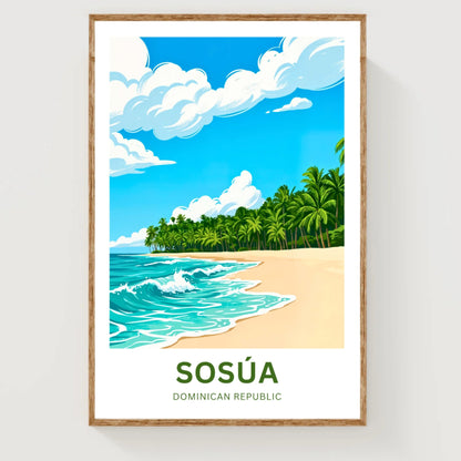 Sosúa Travel Poster