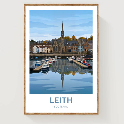 Leith Travel Poster