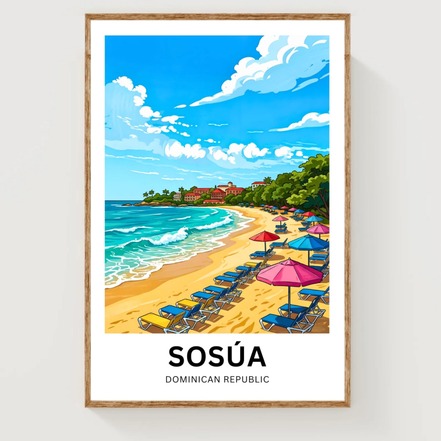 Sosúa Travel Poster - Endless Summer
