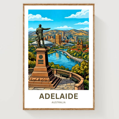 Adelaide Travel Print