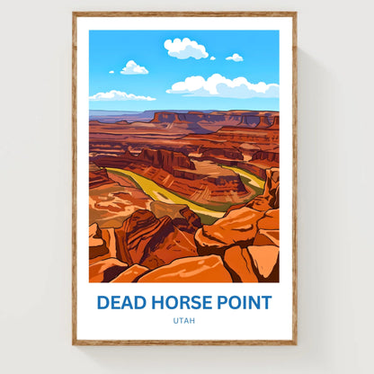 Dead Horse Point Travel Poster - Canyonlands