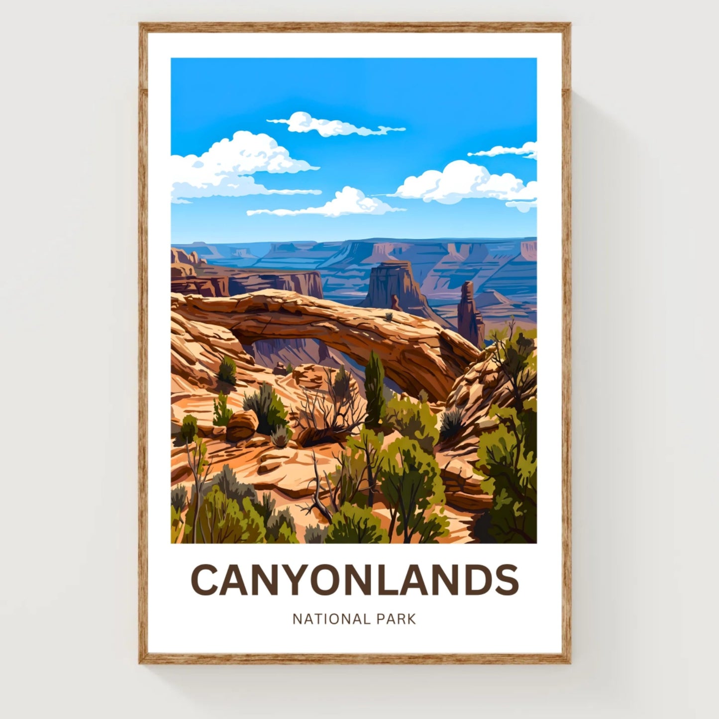 Canyonlands National Park Travel Poster - Utah