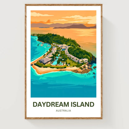 Daydream Island Travel Poster - Whitsunday Gem