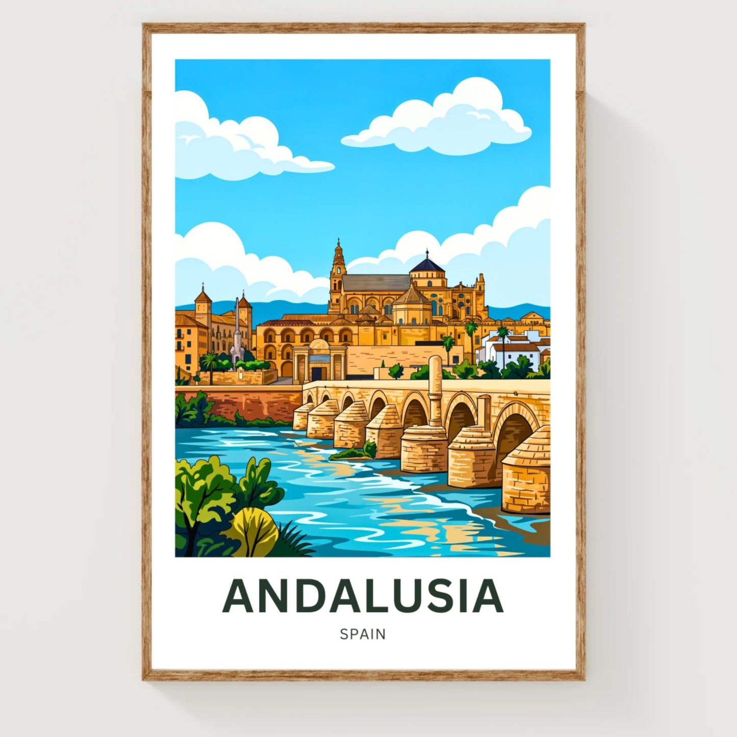 Andalusia Travel Poster