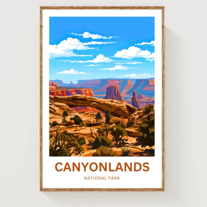 Canyonlands National Park Travel Poster -  Captivating View