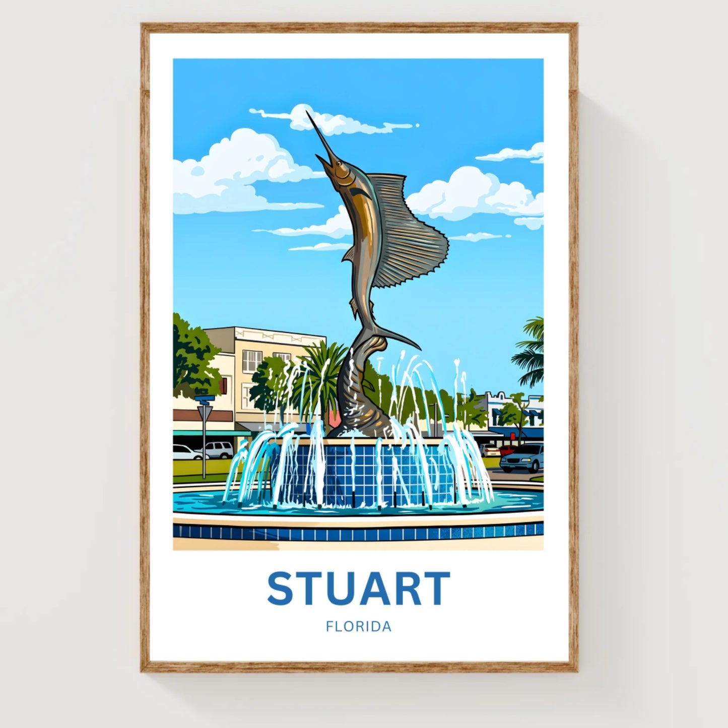 Stuart, Florida  Travel Poster