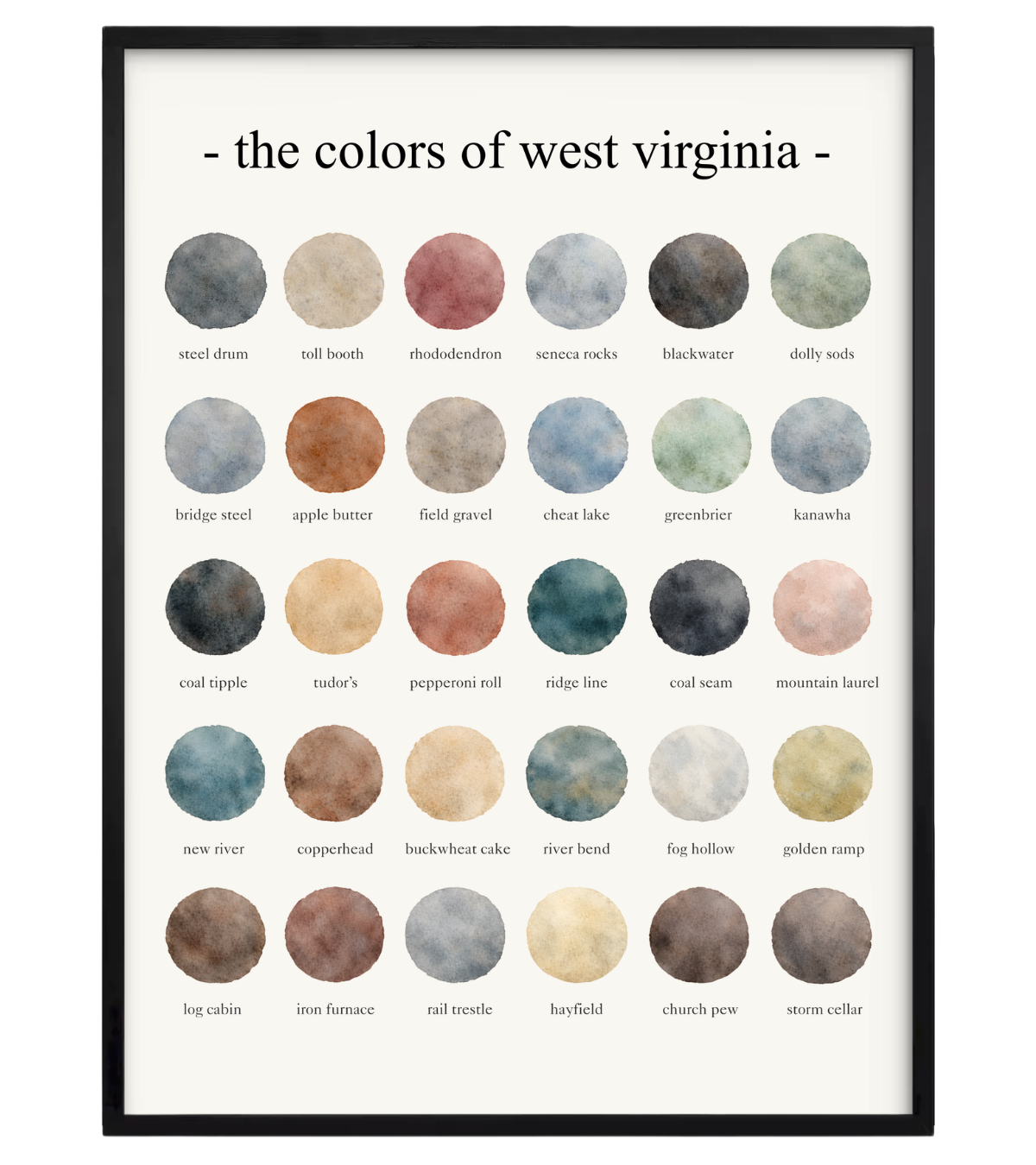 The Colors of West Virginia
