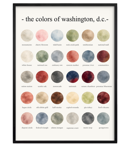 The Colors of Washington, D.C